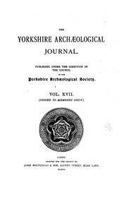 Cover of: (defective?) The Yorkshire Archaeological Journal