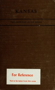 Cover of: Kansas by Federal Writers' Project (Kan.)