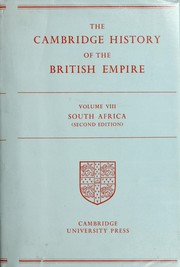 Cover of: The Cambridge history of the British Empire. by 