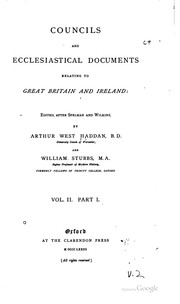 Cover of: Councils and ecclesiastical documents relating to Great Britain and Ireland