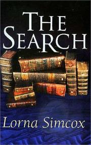 Cover of: The search by Lorna Simcox