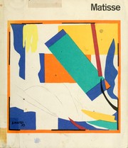Cover of: Matisse 1869-1954: a retrospective exhibition at the Hayward Gallery