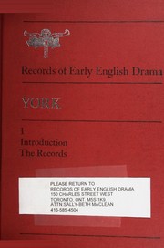 Cover of: York