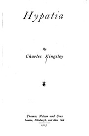 Cover of: Hypatia: Or, New Foes with an Old Face by Charles Kingsley