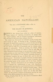 Cover of: The island of Dominica
