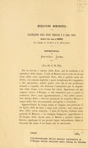 Cover of: Molluschi Borneensi. by Arturo Issel