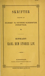 Cover of: Ejnharts Kejser Karl den stores liv og levned