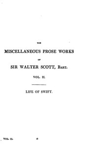 Cover of: The Miscellaneous Prose Works of Sir Walter Scott...: in twenty-eight volumes. 11, Life of ...