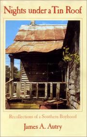 Cover of: Nights Under a Tin Roof : Recollections of a Southern Boyhood