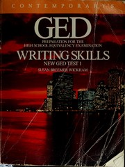 Cover of: GED preparation for the high school equivalency examination by Susan Breemer Wickham