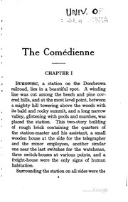 Cover of: The comédienne