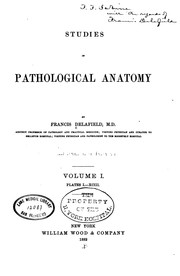 Cover of: Studies in pathological anatomy v. 2, 1891