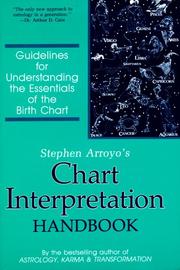 Cover of: Chart interpretation handbook: guidelines for understanding the essentials of the birth chart