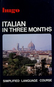 Cover of: Italian in three months