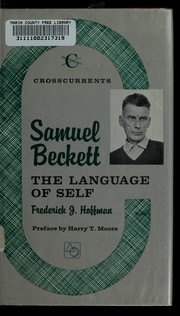 Cover of: Samuel Beckett by Frederick John Hoffman
