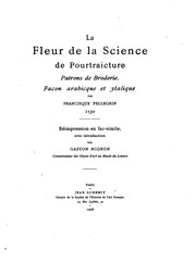 La fleur de la science de pourtraicture by Francesco di Pellegrino