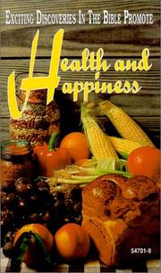 Health and Happiness by E. G. White