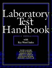 Cover of: Laboratory Test Handbook