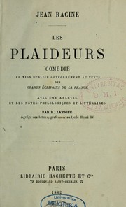 Cover of: Les plaideurs: Comédie