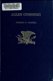 Cover of: Allen Ginsberg by Thomas F. Merrill