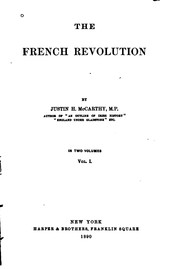 Cover of: The French revolution