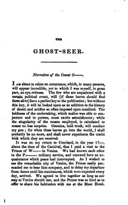 Cover of: The Ghost-seer!