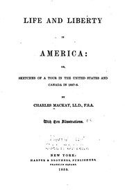 Cover of: Life and liberty in America