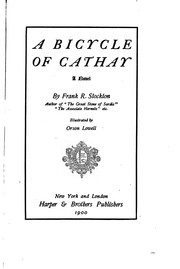 Cover of: A bicycle of Cathay: a novel