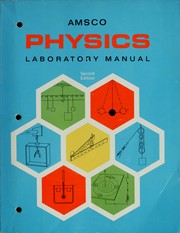 Cover of: Physics laboratory manual