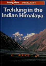 Cover of: Trekking in the Indian Himalaya by Garry Weare
