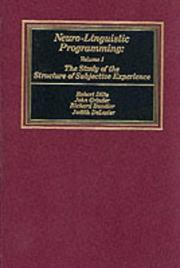 Cover of: Neuro-linguistic programming. by 