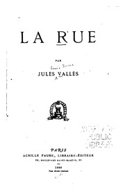 Cover of: La Rue
