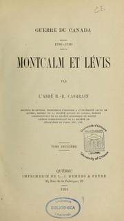 Montcalm et Lévis \ by H. R. Casgrain