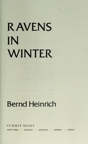 Cover of: Ravens in winter