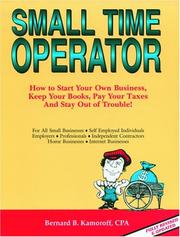 Small Time Operator by Bernard B. Kamoroff