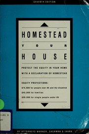 Cover of: Homestead your house