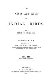 Cover of: The nests and eggs of Indian birds