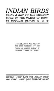 Cover of: Indian birds by Dewar, Douglas