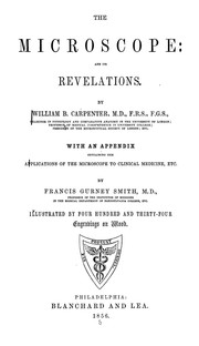 Cover of: The microscope: and its revelations. by William Benjamin Carpenter