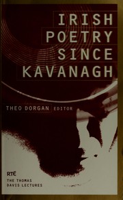 Cover of: Irish poetry since Kavanagh