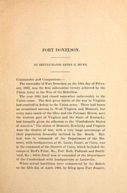 Cover of: Fort Donelson by Henry George Hicks