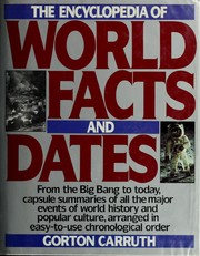 Cover of: The encyclopedia of world facts and dates