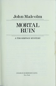 Cover of: Mortal ruin