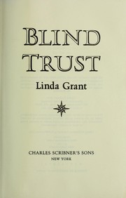 Blind trust by Grant, Linda