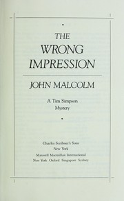 Cover of: The wrong impression