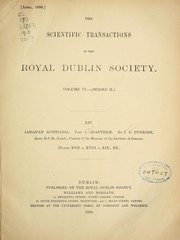 Cover of: Jamaican Actiniaria by Duerden, J. E.