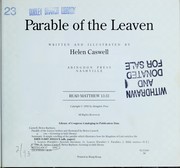 Cover of: Parable of the leaven by Helen Rayburn Caswell