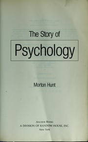 Cover of: The story of psychology