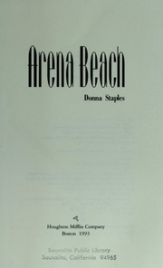 Cover of: Arena Beach