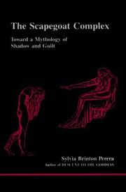 Cover of: Scapegoat Complex: Toward a Mythology of Shadow and Guilt (Studies in Jungian Psychology By Jungian Analysts)